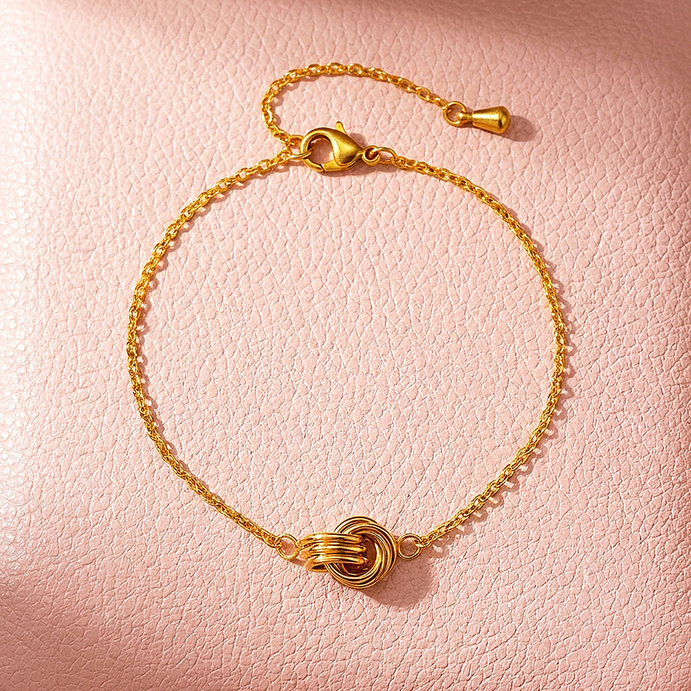 Love Knot Chain Bracelet | Luxe6578