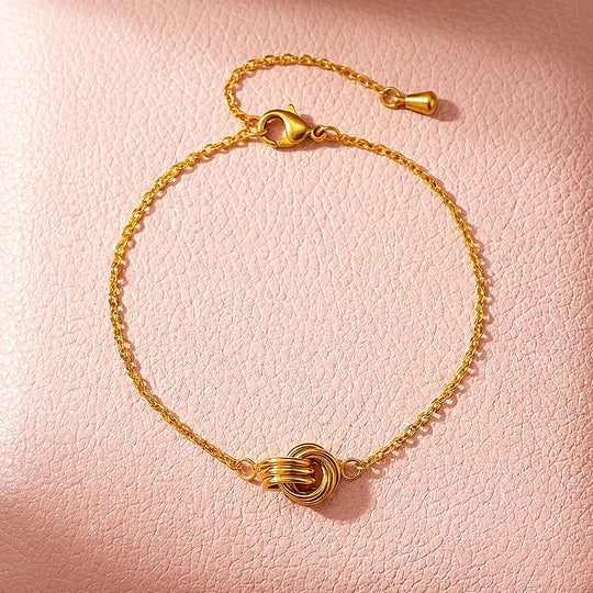 Love Knot Chain Bracelet | Luxe6578