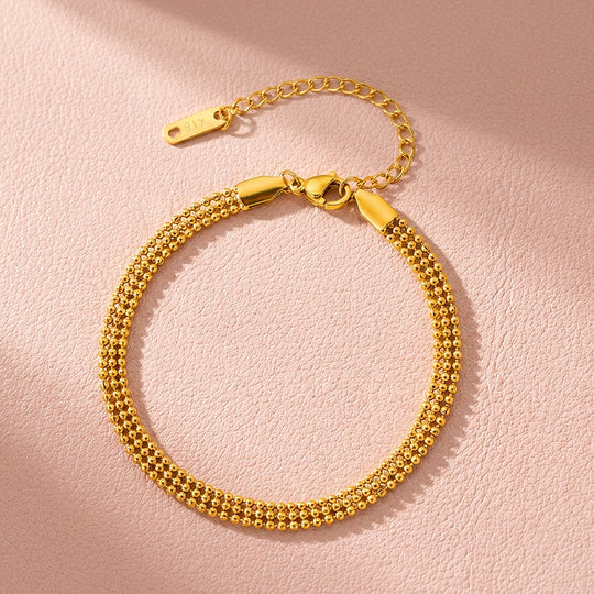 Multi-Row Beaded Chain Bracelet | Luxe6598