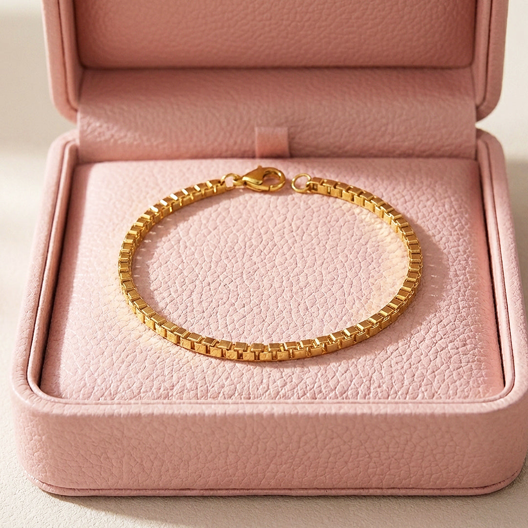 Box Chain Bracelet | Luxe6602