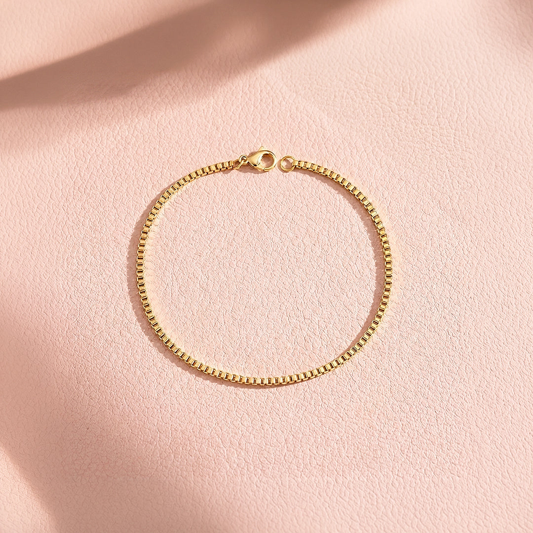 Box Chain Bracelet | Luxe6602