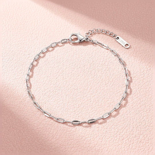Mirror Link Chain Bracelet | Luxe6701
