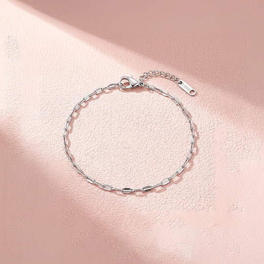 Mirror Link Chain Bracelet | Luxe6701