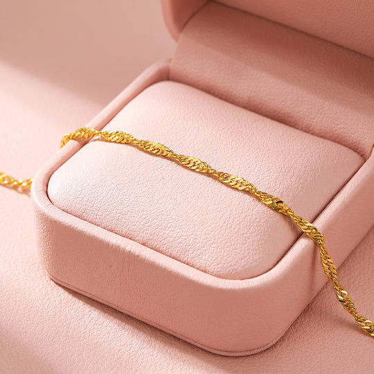 Twist Chain Bracelet | Luxe6703