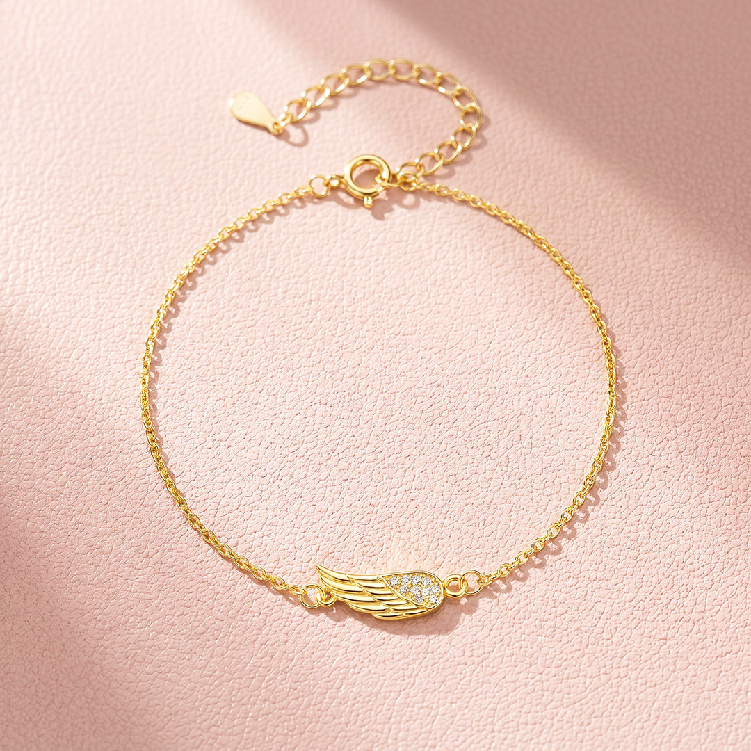 Angel Wing Chain Bracelet | Luxe6729
