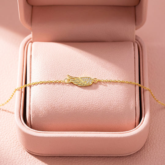 Angel Wing Chain Bracelet | Luxe6729