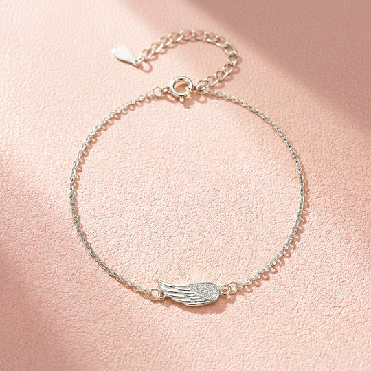 Angel Wing Chain Bracelet | Luxe6729