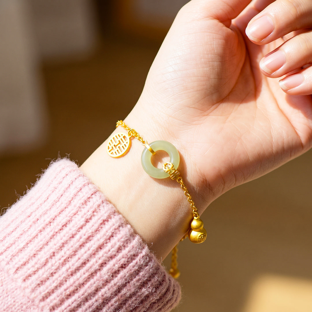 Double Happiness Pi Bracelet | Luxe6735