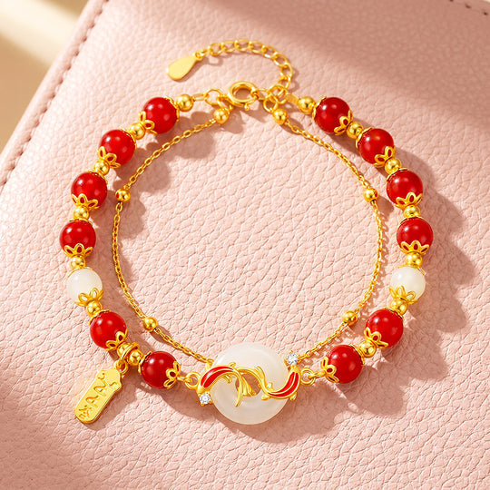 Koi Pi Double-Strand Bracelet | Luxe6739