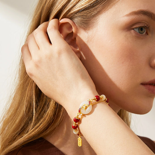Koi Pi Double-Strand Bracelet | Luxe6739