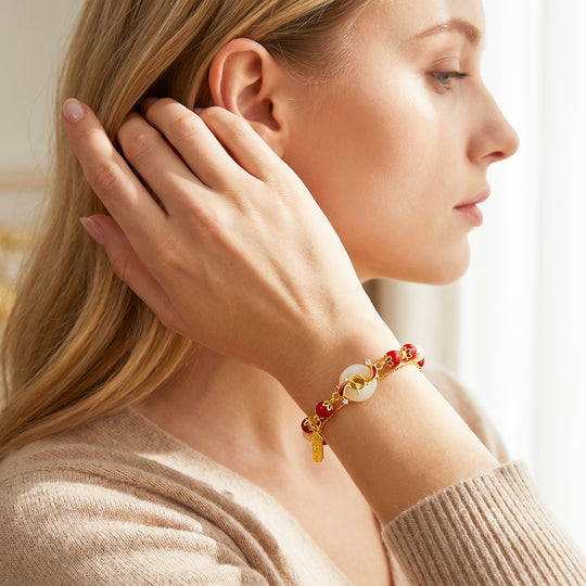 Koi Pi Double-Strand Bracelet | Luxe6739