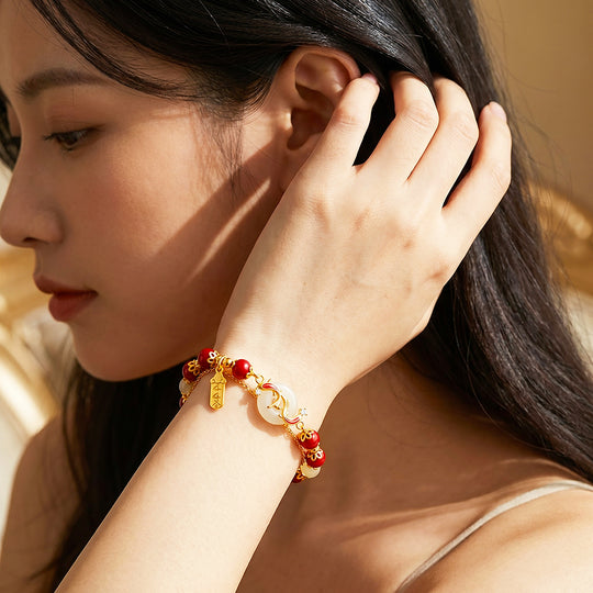 Koi Pi Double-Strand Bracelet | Luxe6739