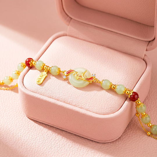 Koi Pi Jade Bracelet | Luxe6743