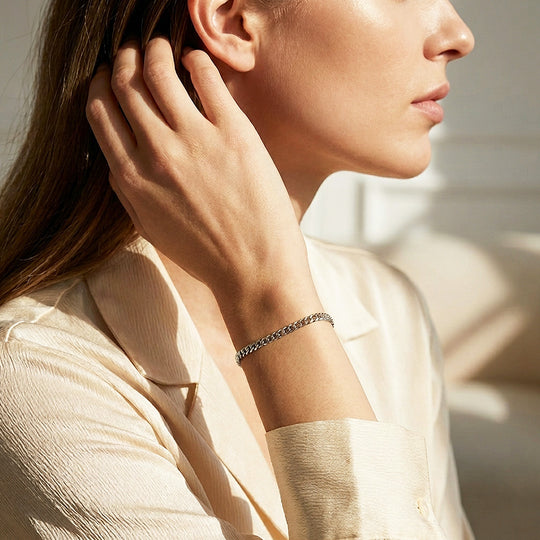 Curb Chain Bracelet | Women&