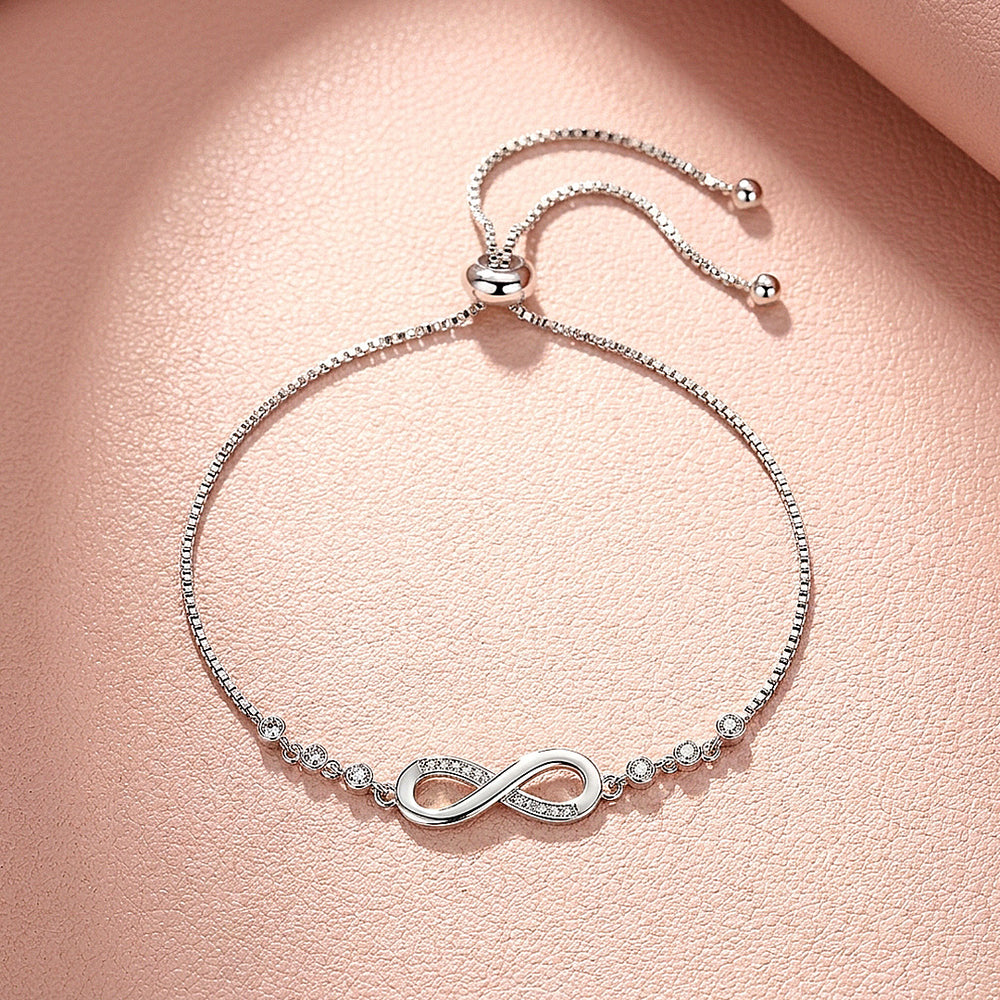 Infinity Slider Bracelet | Women's Bracelet | Luxe6749