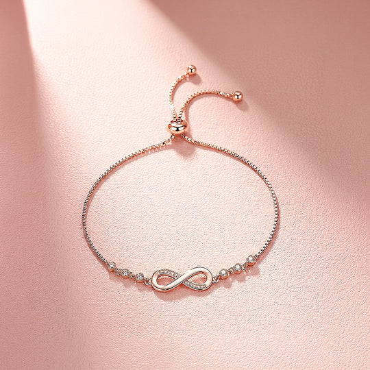 Infinity Slider Bracelet | Women&