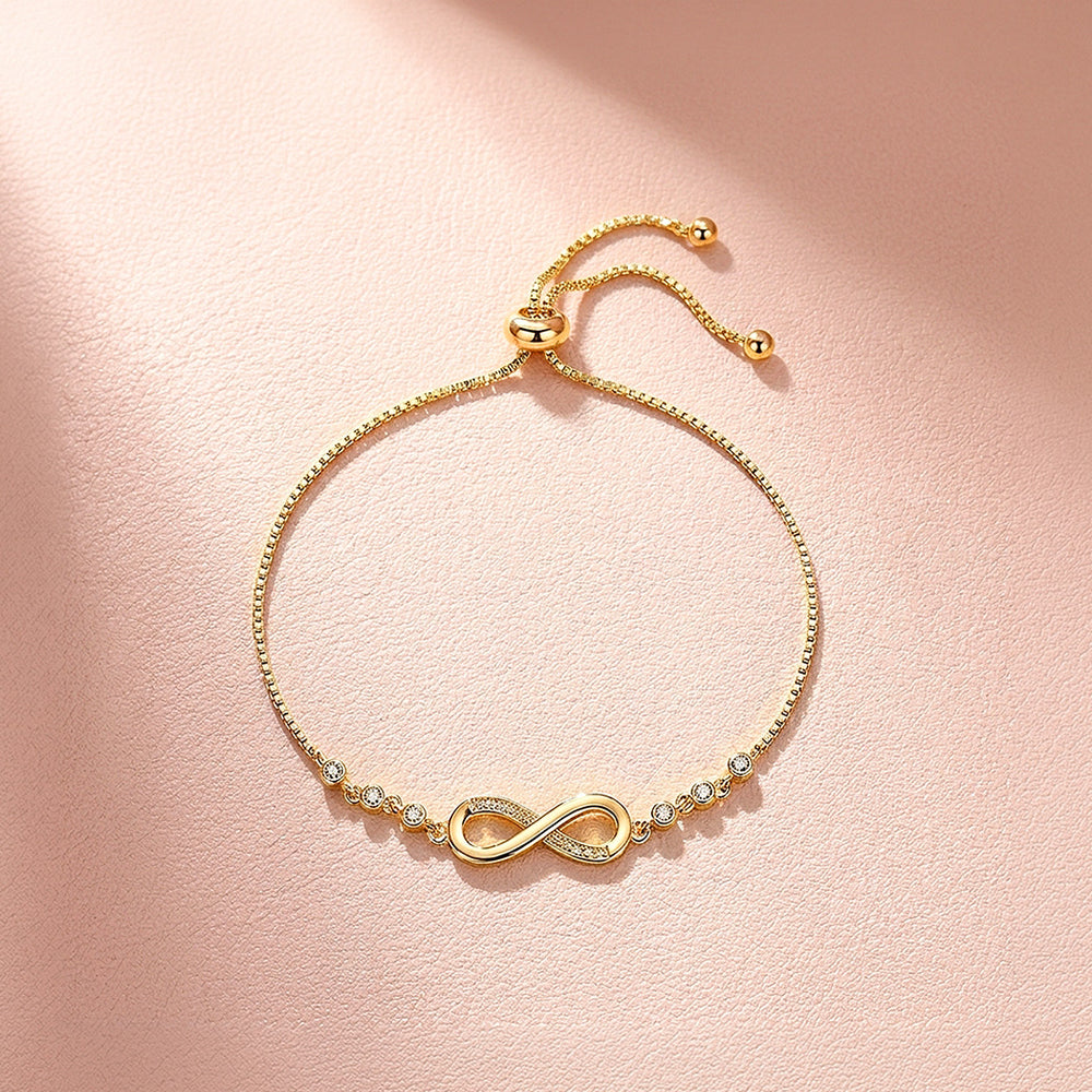 Infinity Slider Bracelet | Women's Bracelet | Luxe6749