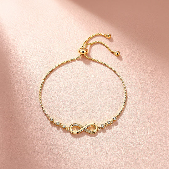 Infinity Slider Bracelet | Women&