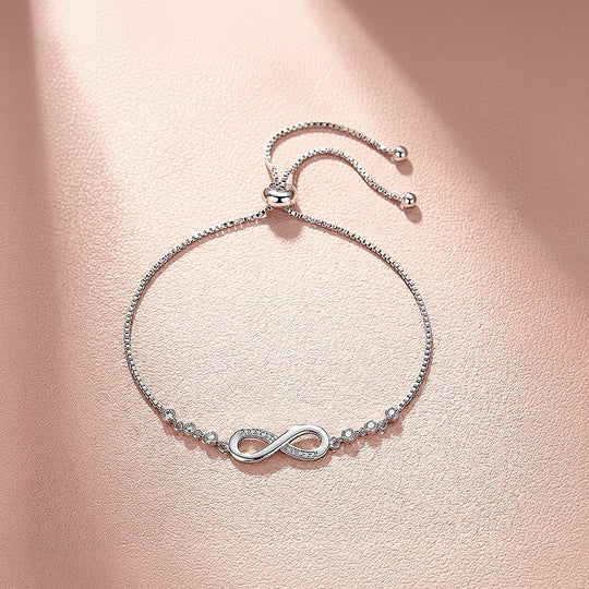 Infinity Slider Bracelet | Women&
