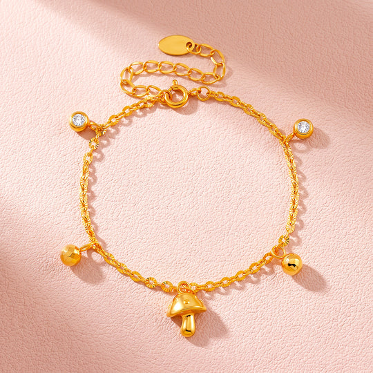 Mushroom Charm Bracelet | Women&
