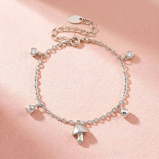 Mushroom Charm Bracelet | Women&