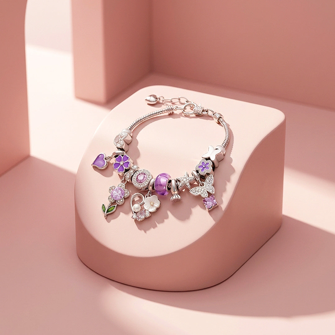 Enchanted Garden Charm Bracelet | Women&