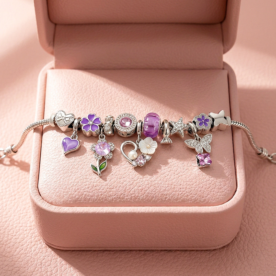 Enchanted Garden Charm Bracelet | Women&