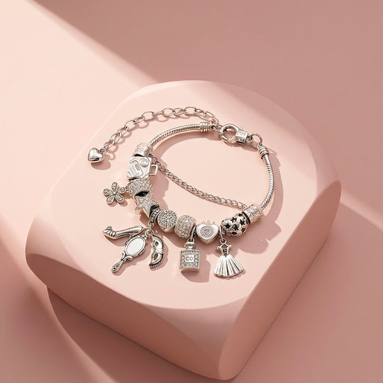 Midnight Masquerade Charm Bracelet | Women&