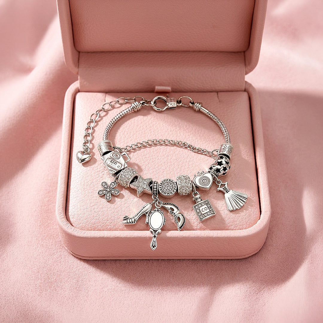 Midnight Masquerade Charm Bracelet | Women&