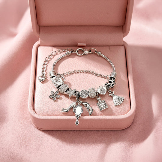 Midnight Masquerade Charm Bracelet | Women&