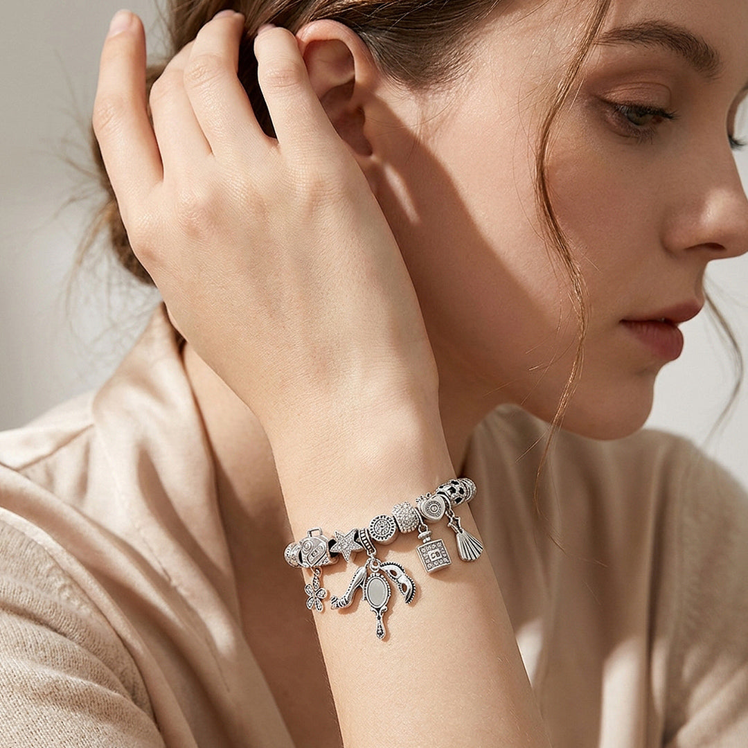 Midnight Masquerade Charm Bracelet | Women&