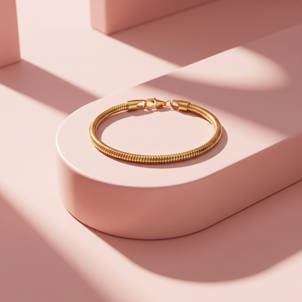 Thick Snake Chain Bracelet | Women's Bracelet | Luxe6799
