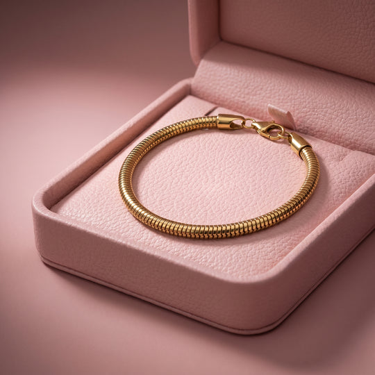 Thick Snake Chain Bracelet | Women&