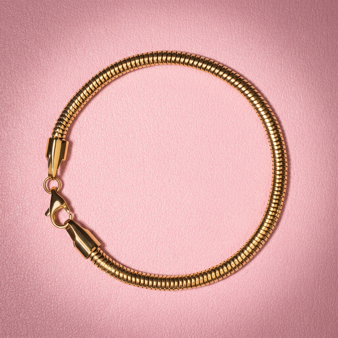 Thick Snake Chain Bracelet | Women&