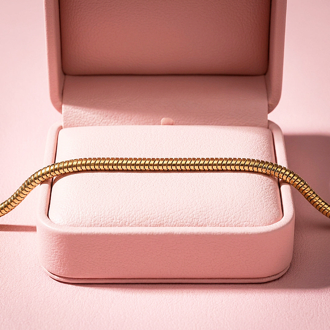 Thick Snake Chain Bracelet | Women&