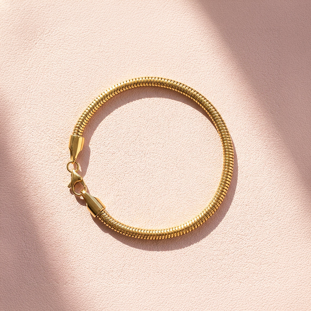 Thick Snake Chain Bracelet | Women&