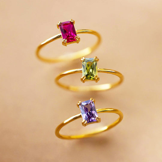 Luxe8336 - Birthstone Ring