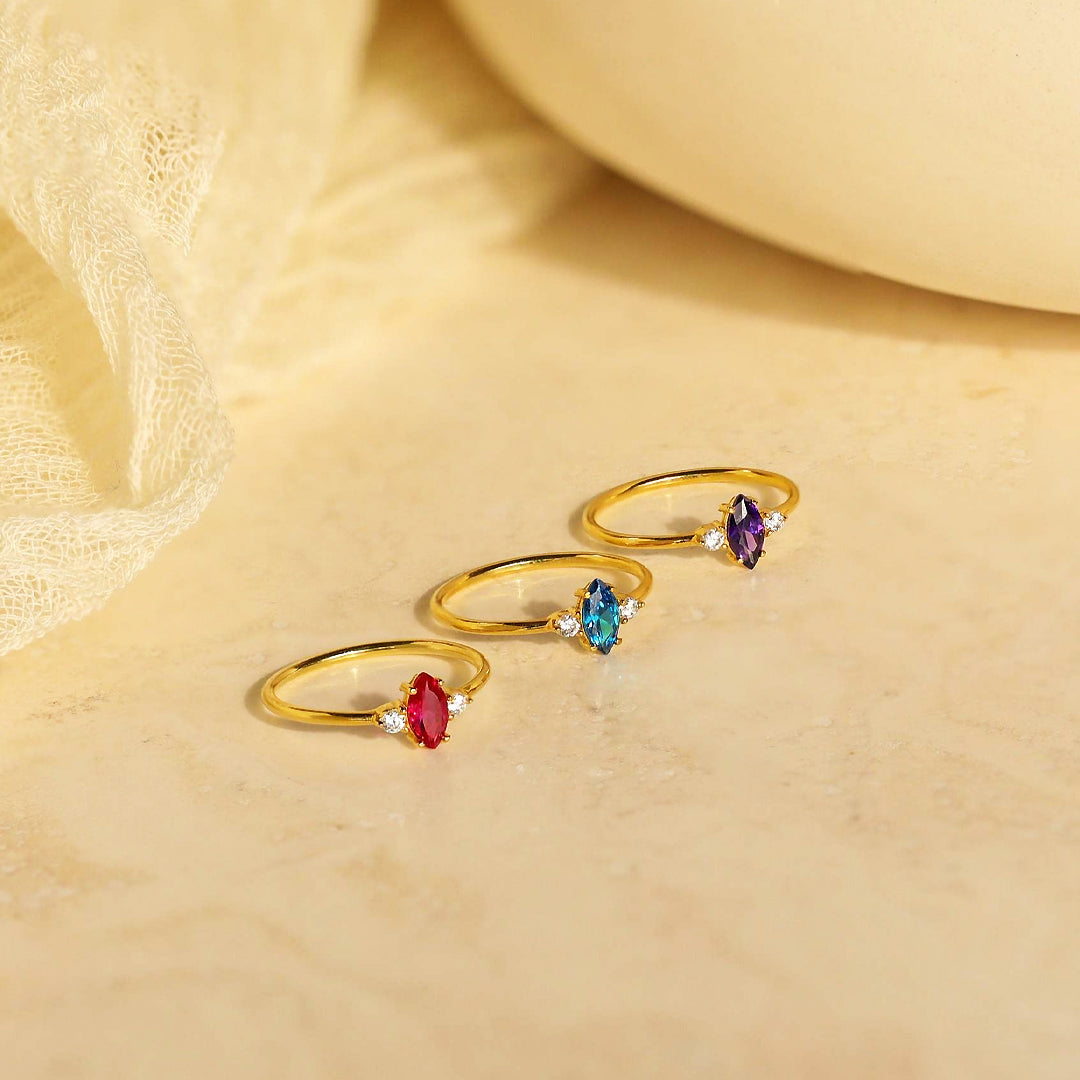 Luxe8339 - Birthstone Ring