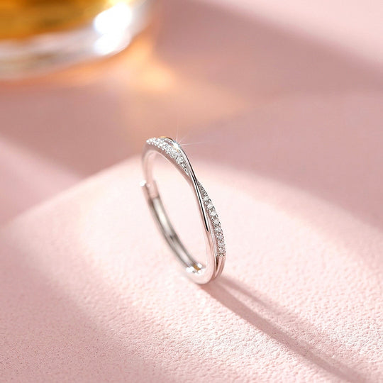 Thalia Twist Wave Pavé | Women&