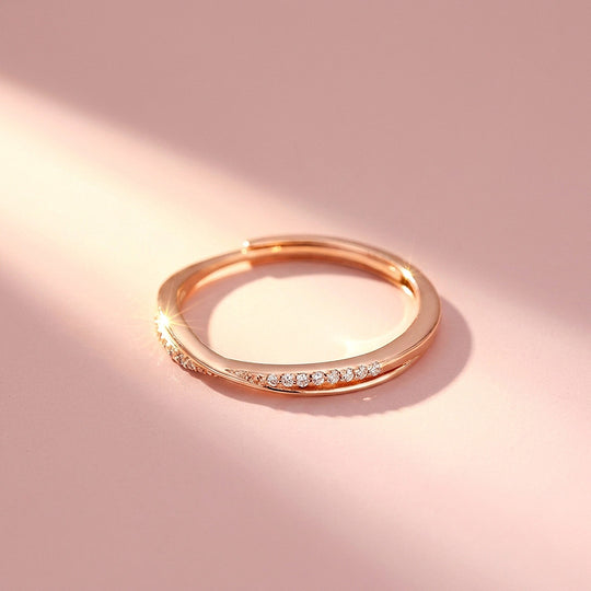 Thalia Twist Wave Pavé | Women&