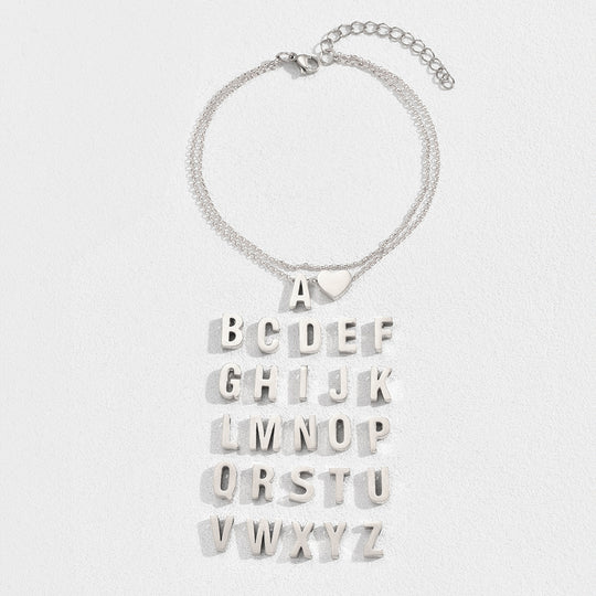 Luxe9267 - Alphabet Anklet