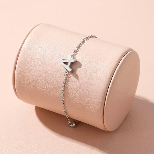 Customizable Initial Slider | Anklet | Luxe9277