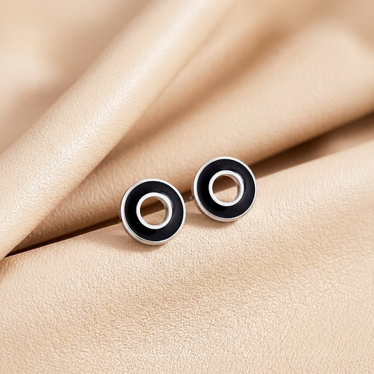 Concentric Circle Stud | Men&