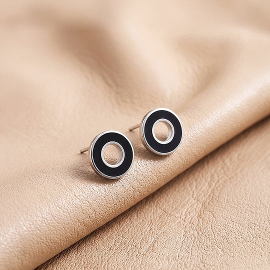 Concentric Circle Stud | Men&