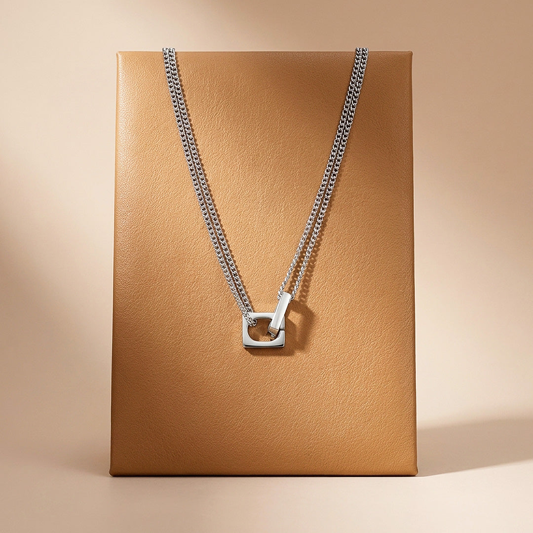 Ring Bar Pendant | Men&