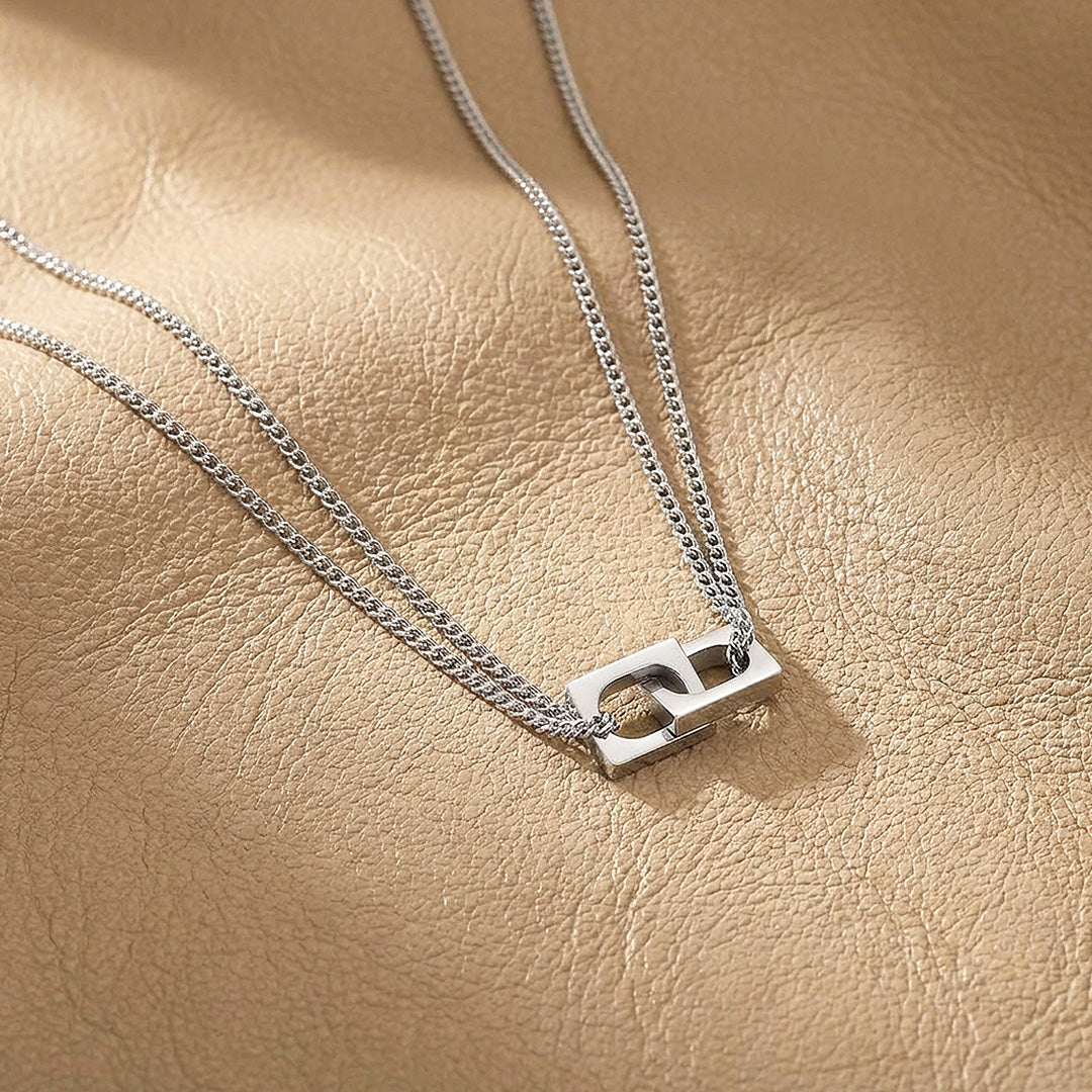 Ring Bar Pendant | Men&