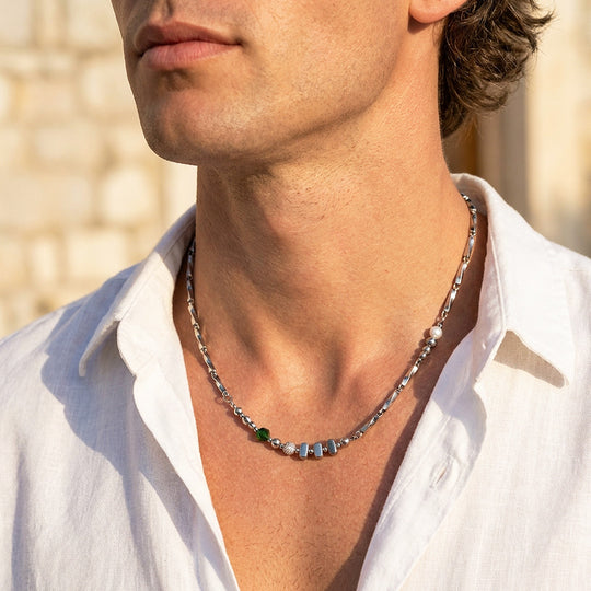 Mixed Bead &amp; Bar Link | Men&