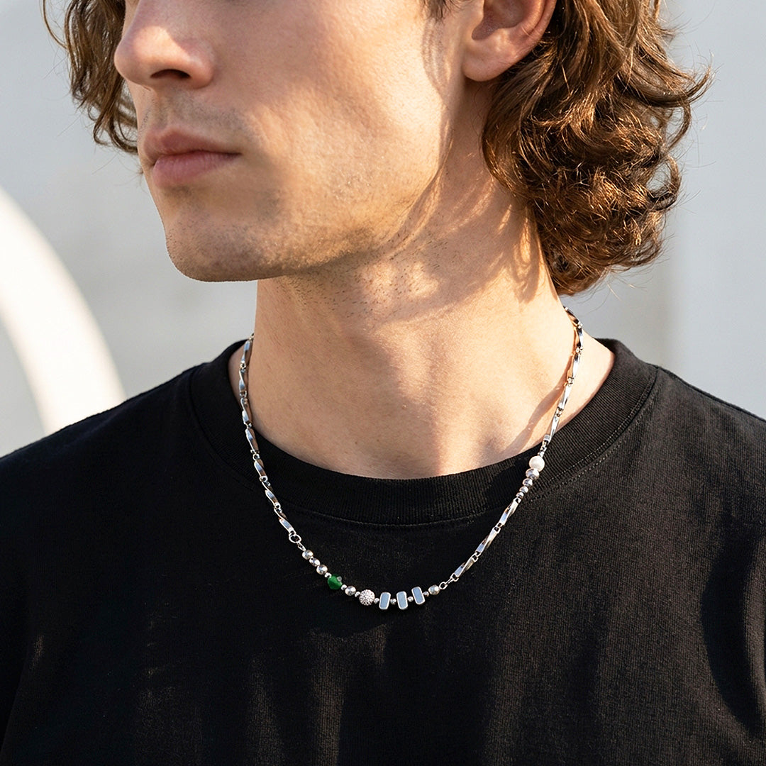 Mixed Bead &amp; Bar Link | Men&