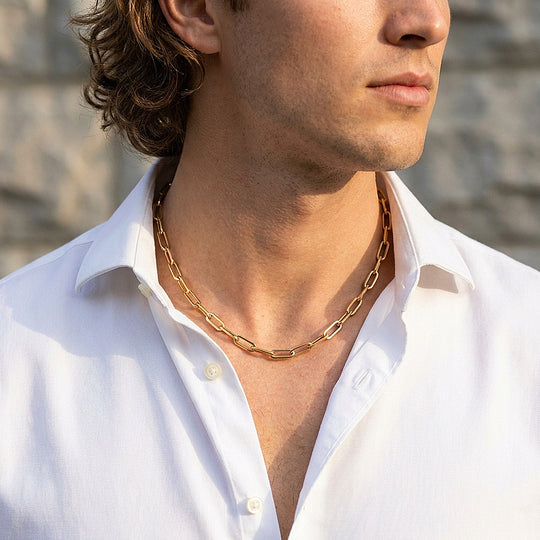 Paperclip Link Chain | Men&