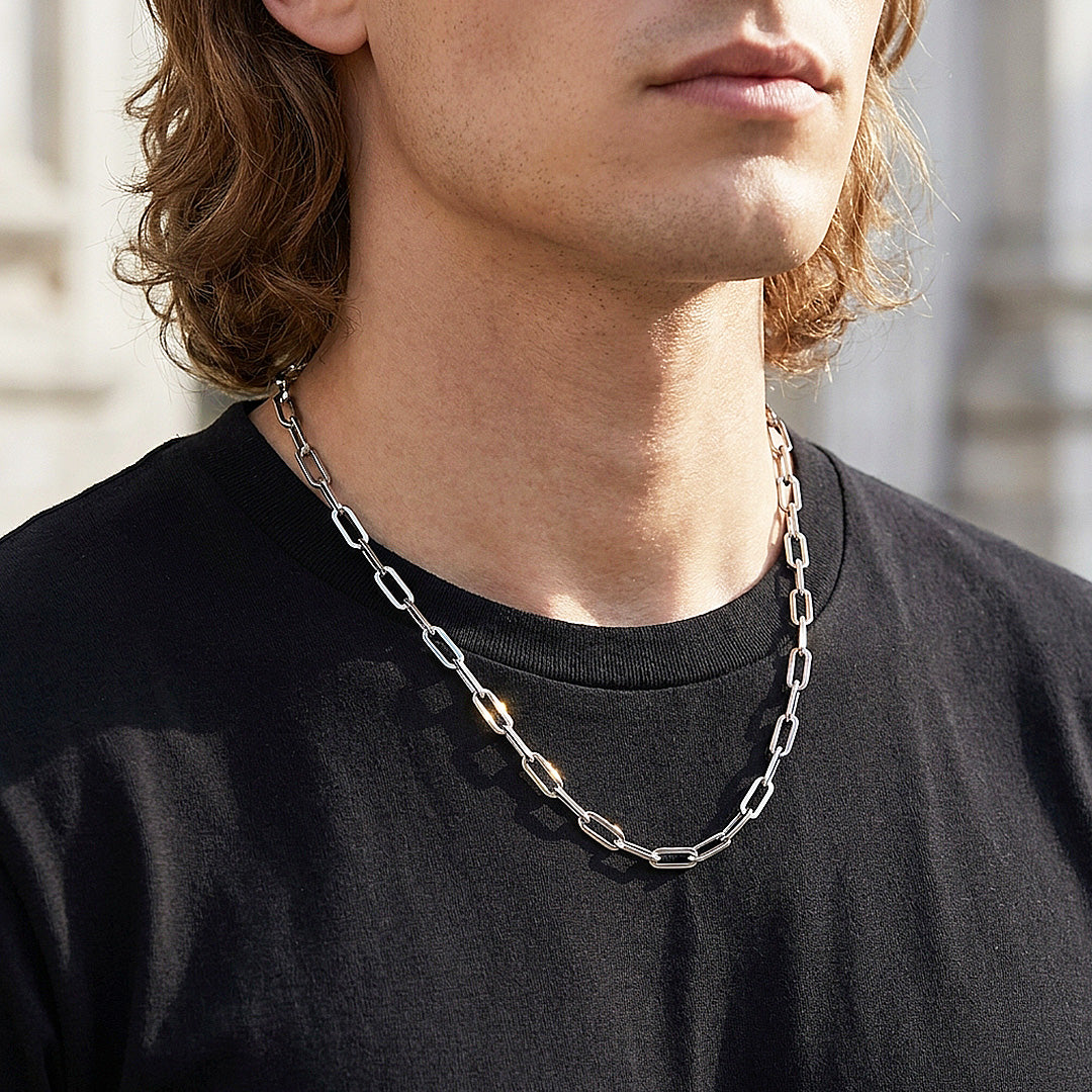 Paperclip Link Chain | Men&